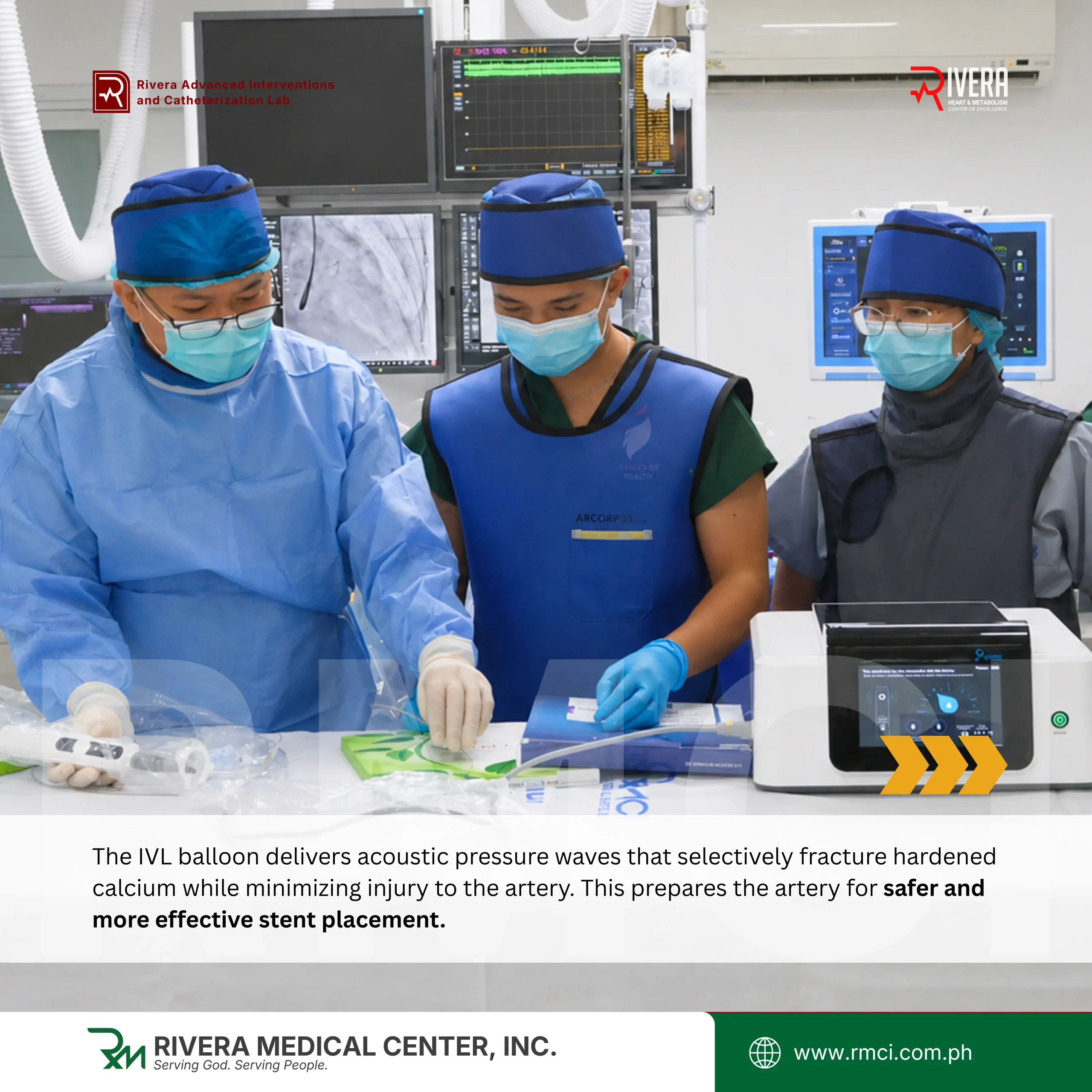 The first successful coronary Intravascular Lithotripsy (IVL) procedure in Mindanao