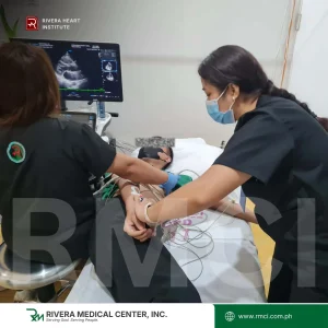 bubble contrast echocardiography at Rivera Heart Institute, Davao del Norte
