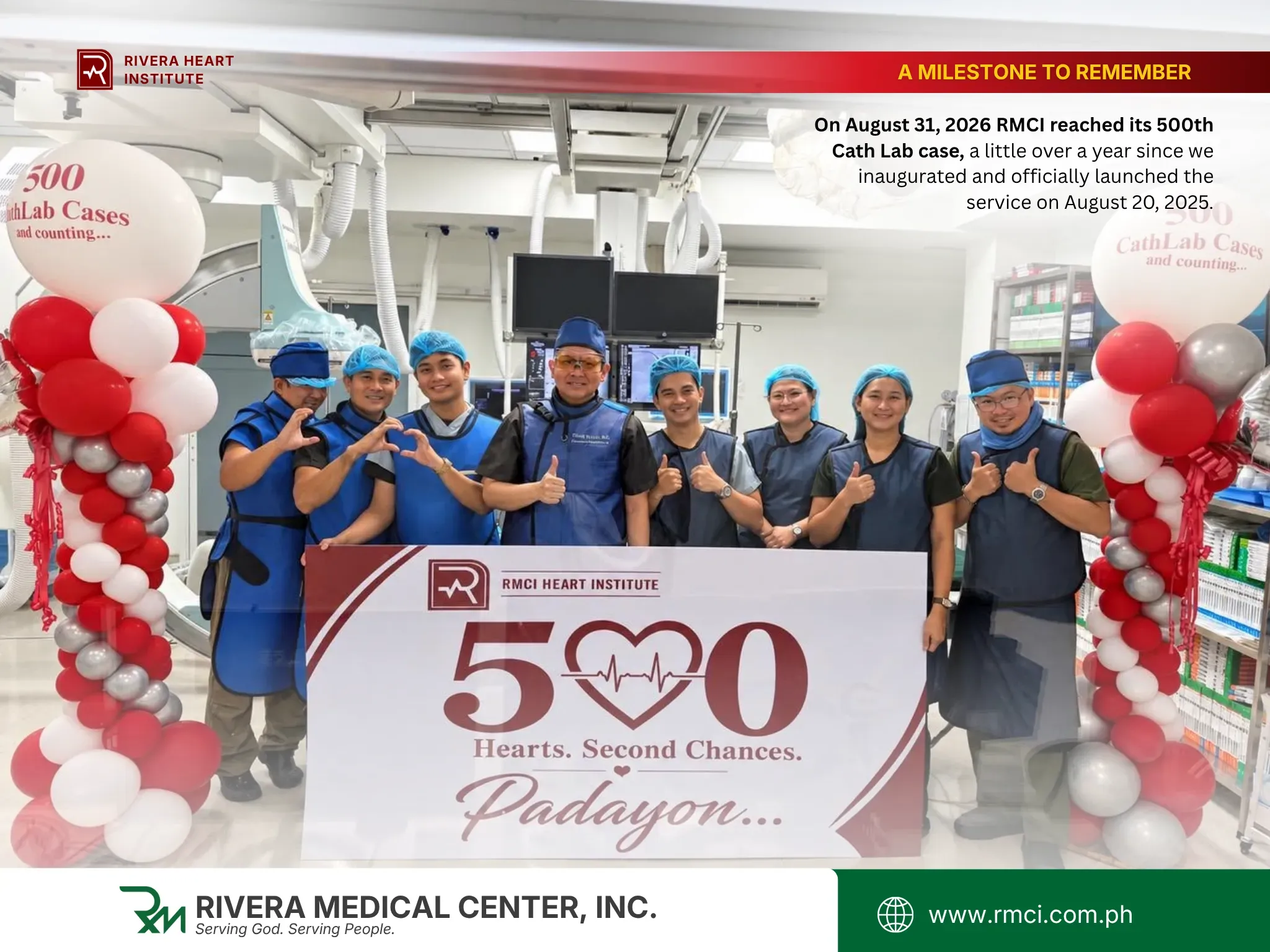 Cath Lab in Davao del Norte: RMCI Marks 500 Patients Served